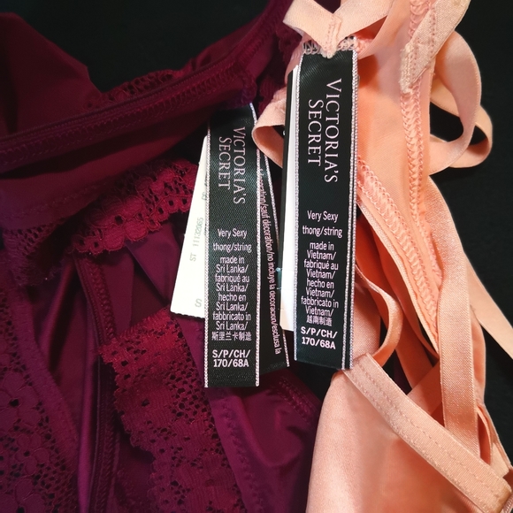 2 Victoria's Secret Very Sexy Thong Panties - Picture 7 of 7